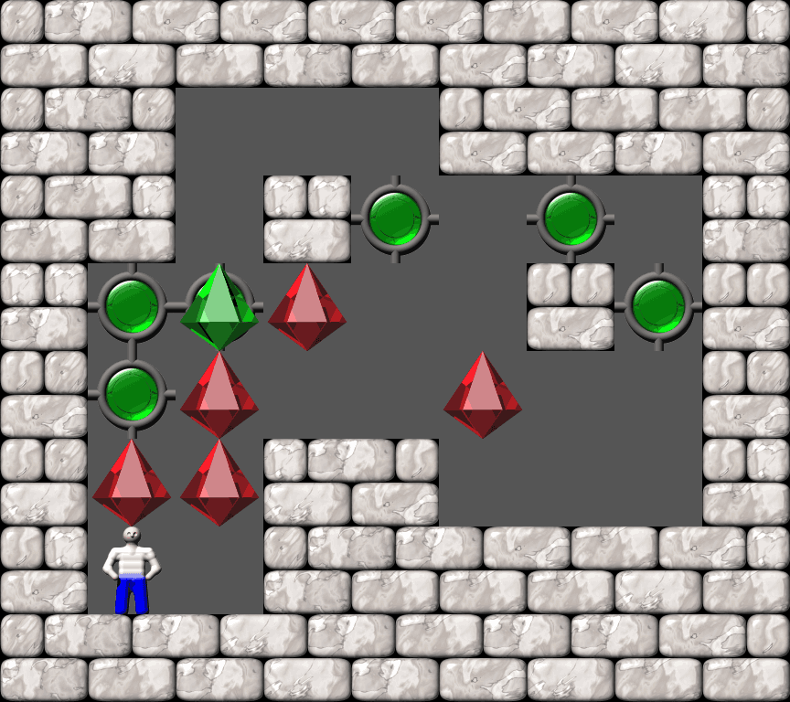 Sokoban Sokogen-990602 Levels level 76